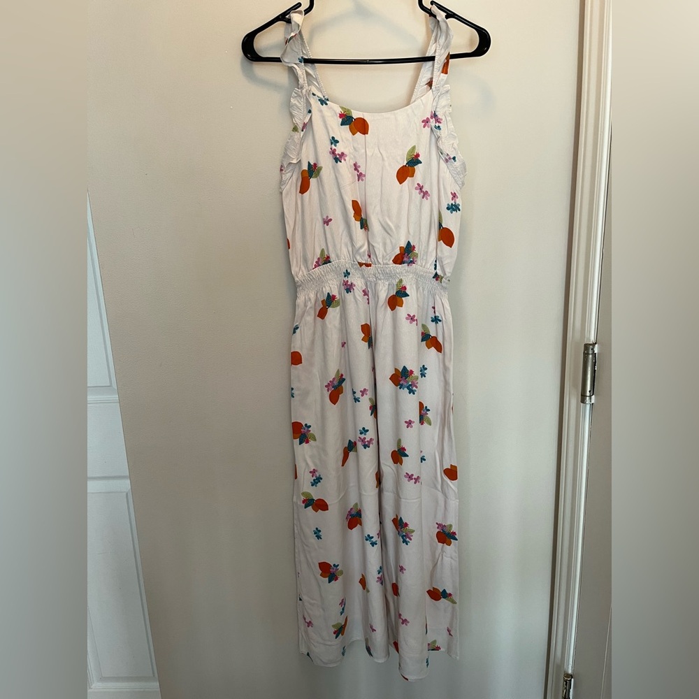 Floral White summer Dress